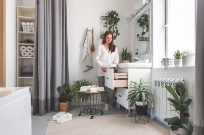 Ample Storage Cabinets